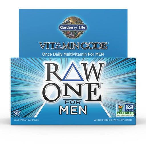 Garden of Life Vitamins, Minerals, Herbs & More Garden of Life Vitamin Code Raw One for Men 30 Caps