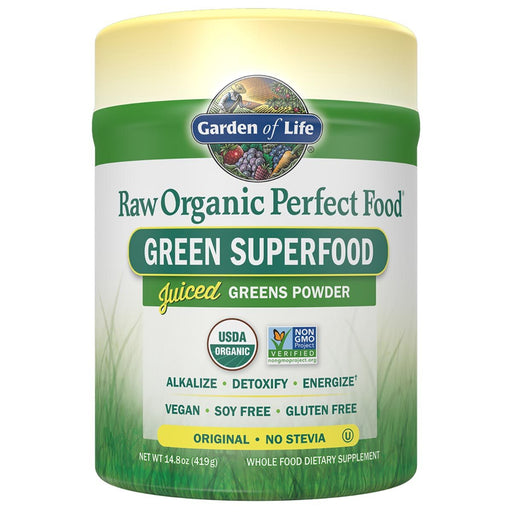 Garden of Life Vitamins, Minerals, Herbs & More Garden of Life Perfect Food Raw Green Superfood 14oz