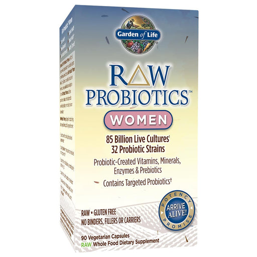 Garden of Life Vitamins, Minerals, Herbs & More Garden of Life Raw Probiotics Women 90 Vege Caps