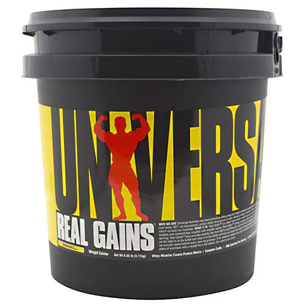 Universal Sports Nutrition & More Banana Universal Real Gains 6.85 Lbs