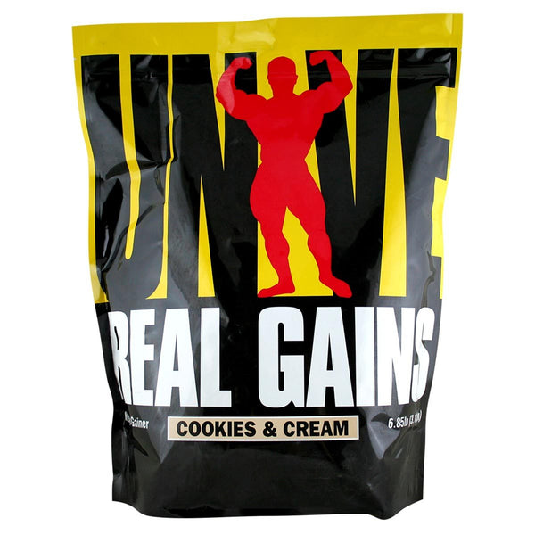 Universal Sports Nutrition & More Cookies & Cream Universal Real Gains 6.85 Lbs