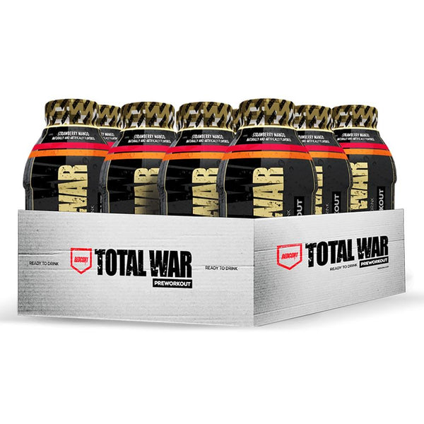 Redcon 1 Drinks Strawberry Mango Redcon1 Total War Ready to Drink RTD 12/Case