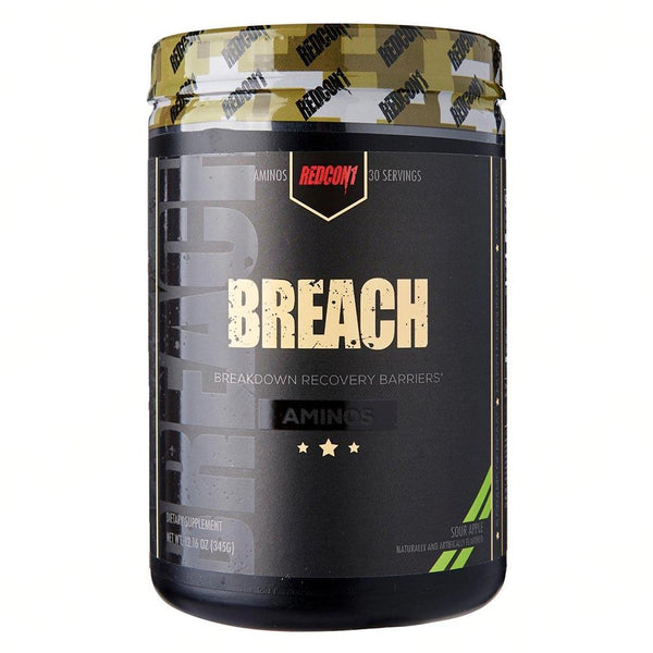 Redcon 1 Sports Nutrition & More Sour Apple Redcon1 Breach 30 Servings