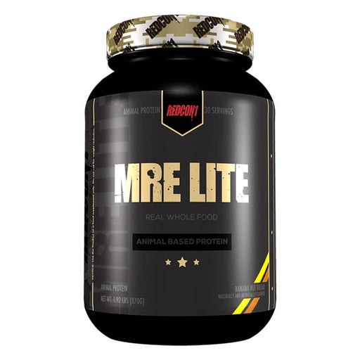 Redcon 1 Protein Powders Banana Nut Bread Redcon1 MRE Lite 30 Servings