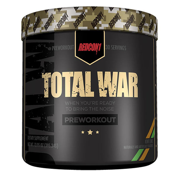 Redcon 1 Sports Nutrition & More Kiwi Lime Redcon1 Total War Pre Workout 30 Servings