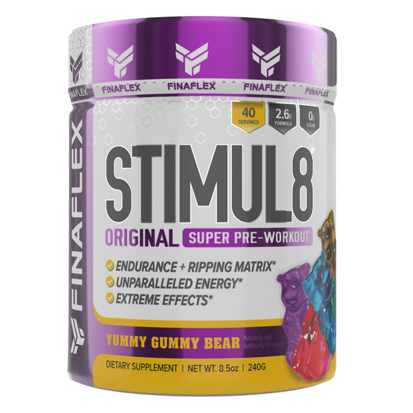 Finaflex (redefine Nutrition) Sports Nutrition & More Yummy Gummy Bear Finaflex Stimul8 40 Servings