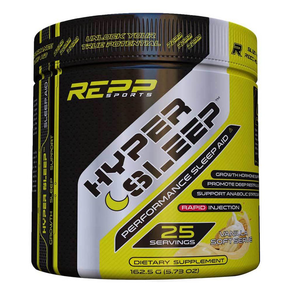 REPP SPORTS Specialty Health Products Vanilla Soft Serve REPP Sports Hyper Sleep 25 Servings (1753093046316)