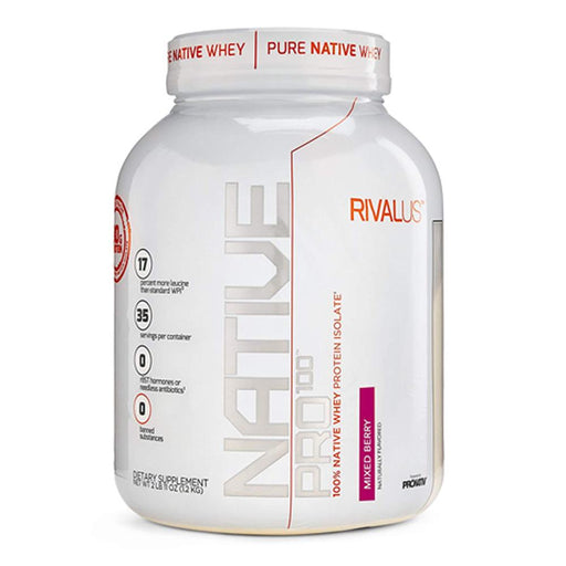 Rivalus Protein Powders Mixed Berry Rivalus Native Pro 100 2lbs (1713581752364)