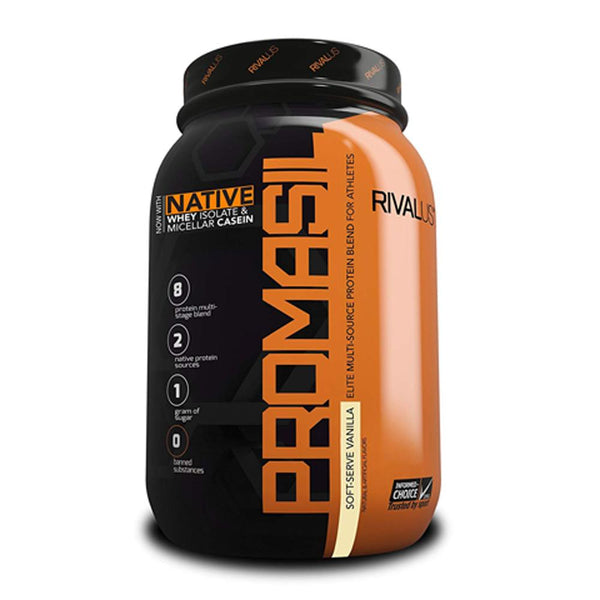 Rivalus Protein Powders Soft-Serve Vanilla Rivalus Promasil 2lbs (1713582112812)