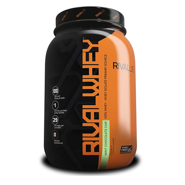 Rivalus Protein Powders Mint Chocolate Chip Rivalus Rival Whey 2lbs (1713602199596)