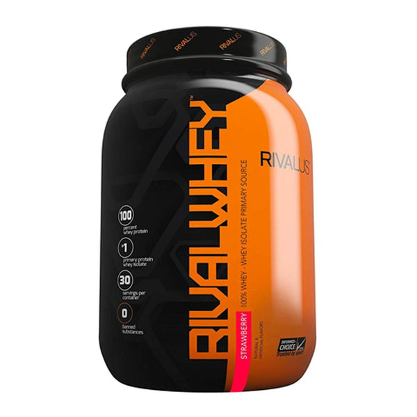 Rivalus Protein Powders Strawberry Rivalus Rival Whey 2lbs (1713602199596)