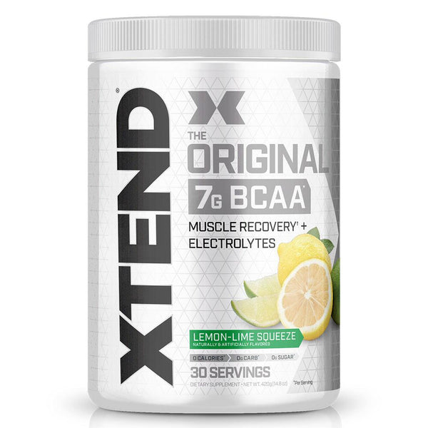 Scivation Sports Nutrition & More Lemon Lime Sour Scivation Xtend 30 Servings