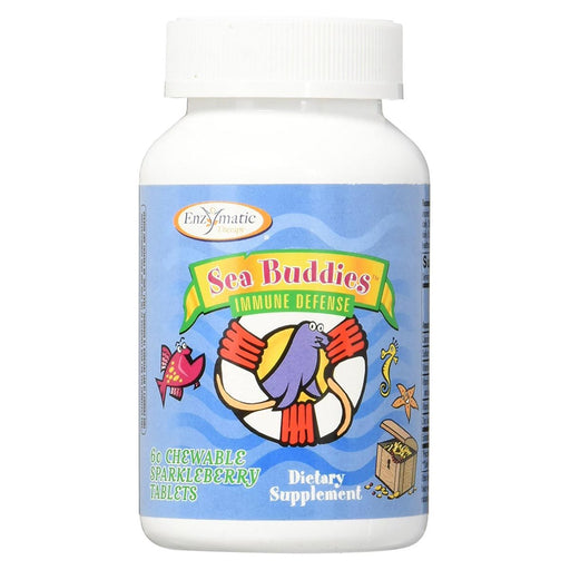 Enzymatic Therapy Vitamins, Minerals, Herbs & More Enzymatic Therapy Sea Buddies Immune Defense 60 Tabs (580661739564)