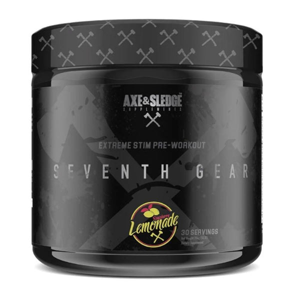 AXE & SLEDGE Pre-Workouts Raspberry Lemonade Axe & Sledge Seventh Gear 30 Servings