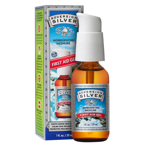 Natural Immunogenics Vitamins, Minerals, Herbs & More Natural Immunogenics Sovereign Silver First Aid Gel 1 Fl Oz (580919689260)