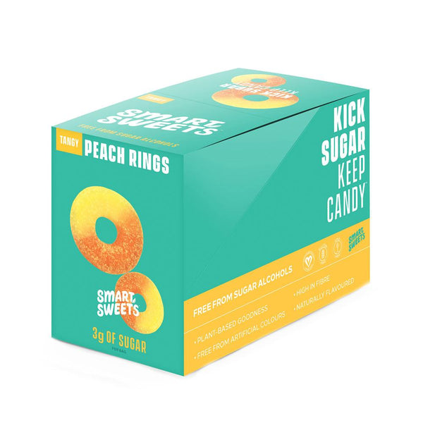 Smart Sweets Foods & - Juices Tangy Peach Rings Smart Sweets 12/Box