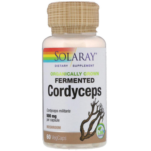 Solaray Herbs Default Solaray Fermented Cordyceps 60VC (1763033284652)