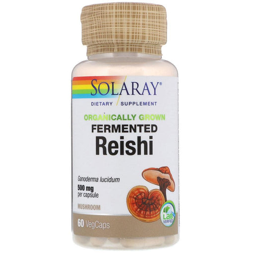 Solaray Herbs Default Solaray Fermented Reishi 60VC (1763039871020)