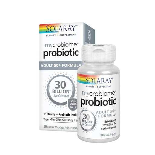 Solaray Digestive Health Solaray Mycrobiome Probiotic Adult 50+ 30 VC