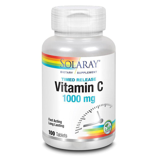 Solaray Vitamins, Minerals, Herbs & More Solaray Two Stage Time Released Vitamin C 1000mg 100 Tabs