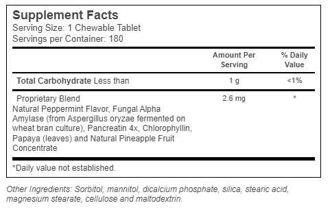 Solaray Vitamins, Minerals, Herbs & More Solaray Super Papaya-Plex 90 Chews