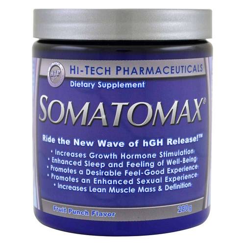 Hi-Tech Pharmaceuticals Sports Nutrition & More Fruit Punch Hi-Tech Pharmaceuticals Somatomax Sleep Supplement 20 Servings