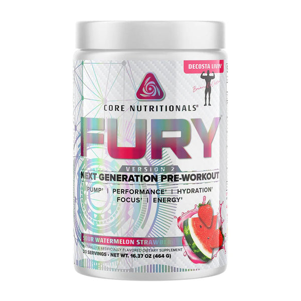 Core Nutritionals Pre-Workouts Core Nutritionals Fury 20 Servings