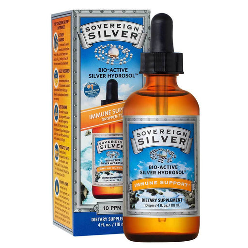 Natural Immunogenics Vitamins, Minerals, Herbs & More Natural Immunogenics Sovereign Silver Dropper 4 fl oz