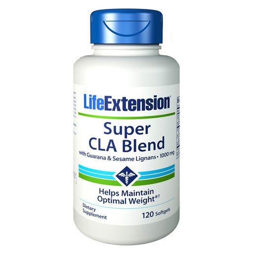 Life Extension Sports Nutrition & More Life Extension Super CLA Blend with Guarana and Sesame Lignans 1000mg 120 Softgels