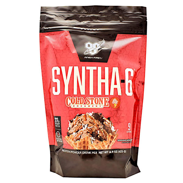 BSN Protein Powders German Chokolate Kake Syntha-6 Cold Stone Creamery 9 Servings 14Oz (1333957853228)