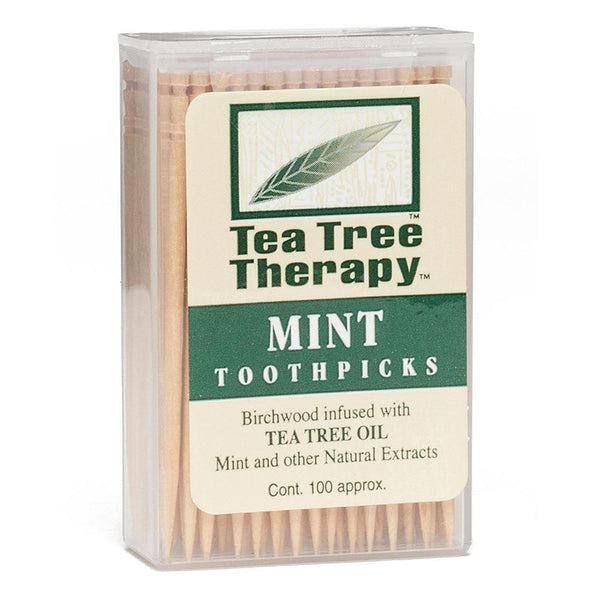 Tea Tree Therapy Specialty Health Products Tea Tree Tea Tree Therapy Toothpicks 100 Sticks