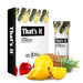 That's It Nutrition Foods & - Juices APPLE + PINEAPPLE That's It Nutrition That's It Bar 12/BOX (1421057753132)