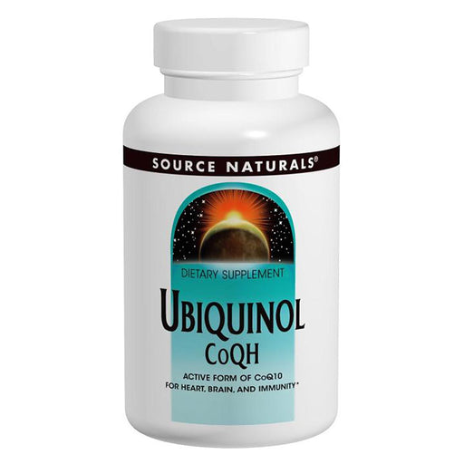 Source Naturals Vitamins, Minerals, Herbs & More Source Naturals Ubiquinol CoQH 100mg 90 Gels (580981981228)