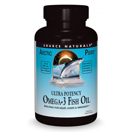 Source Naturals Vitamins, Minerals, Herbs & More Source Naturals Ultra Potency Omega-3 Fish Oil 850mg 60 Gels
