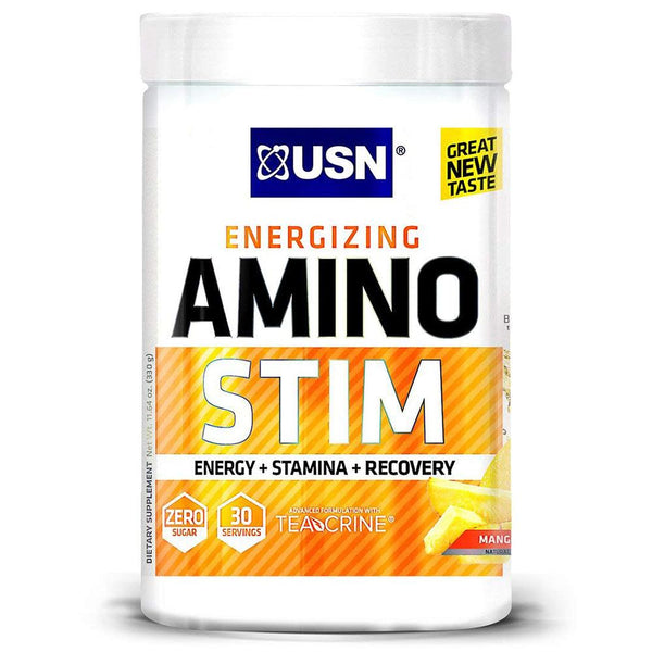 USN Amino Acids MANGO PINEAPPLE USN Amino Stim 30 Servings (1421060341804)