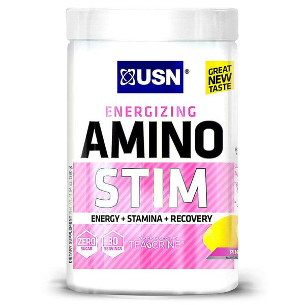 USN Amino Acids PINK LEMONADE USN Amino Stim 30 Servings (1421060341804)