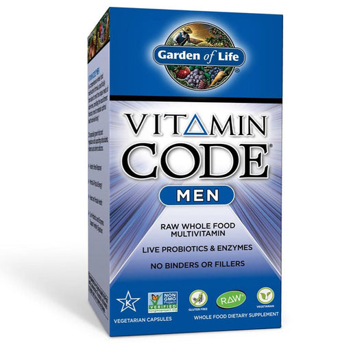 Garden of Life Vitamins, Minerals, Herbs & More Garden of Life Vitamin Code Men's Formula 240 Vege Caps