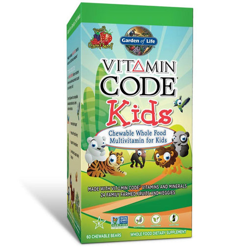 Garden of Life Vitamins, Minerals, Herbs & More Garden of Life Vitamin Code Kids 60 Chews