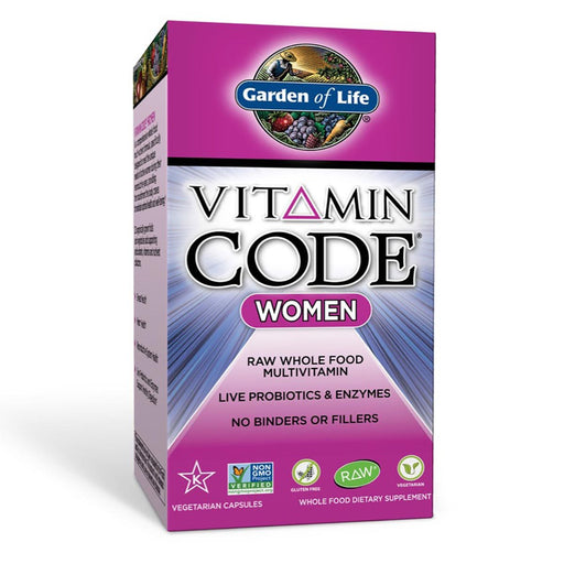 Garden of Life Vitamins, Minerals, Herbs & More Garden of Life Vitamin Code Women's Formula 240 Vege Caps