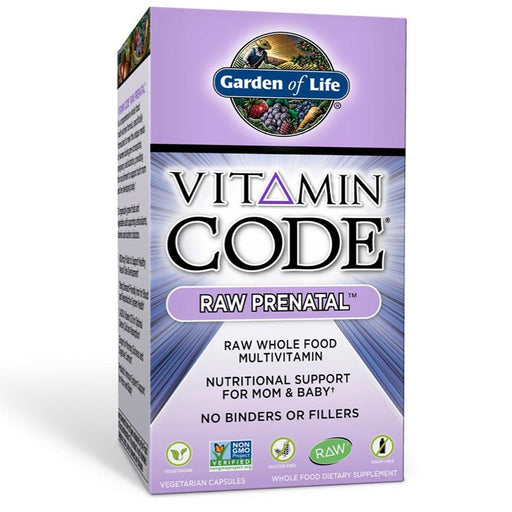 Garden of Life Vitamins, Minerals, Herbs & More Garden of Life Vitamin Code Raw Prenatal 30 Caps