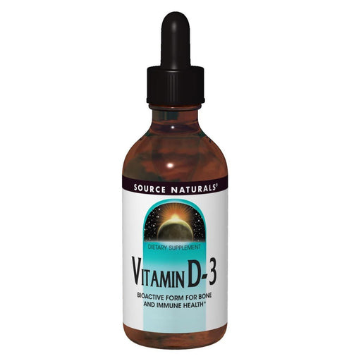 Source Naturals Vitamins, Minerals, Herbs & More Source Naturals Vitamin D-3 Drops 400IU 4 Fl Oz (581924225068)