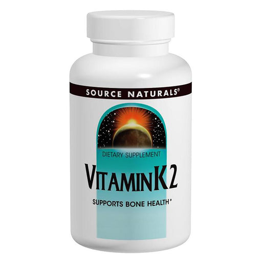 Source Naturals Vitamins, Minerals, Herbs & More Source Naturals Vitamin K2 100mcg 30 Tabs