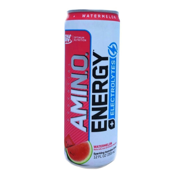 Optimum Nutrition Drinks Watermelon Optimum Nutrition Amino Energy + Electrolytes RTD 12/Case