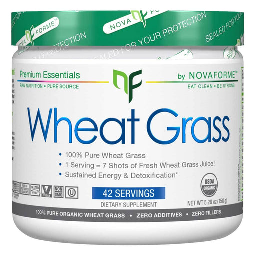 NovaForme Vitamins, Minerals, Herbs & More NovaForme Wheat Grass 42 Servings (582379929644)