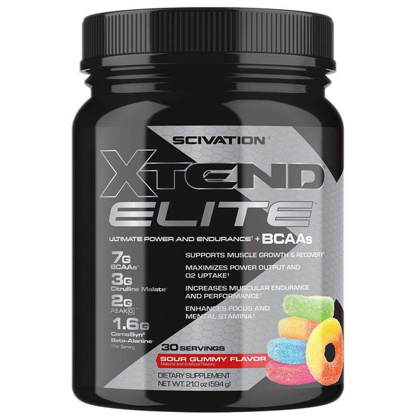 Scivation Amino Acids Sour Gummy Scivation Xtend Elite 20 Servings