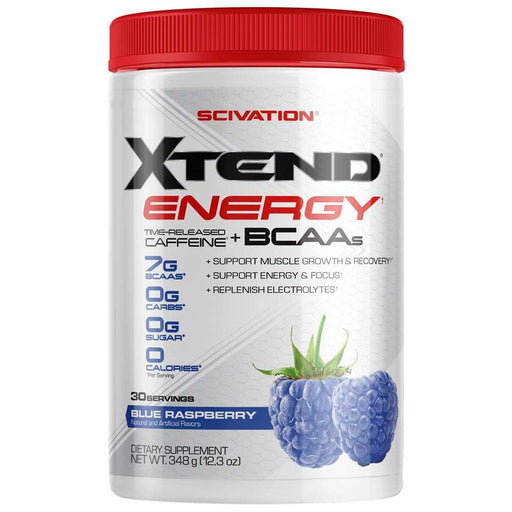 Scivation Amino Acids BLUE RASPBERRY Scivation Xtend Energy 30 Servings