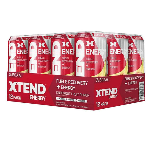Scivation Drinks Scivation Xtend Energy RTD 12/Cans Knockout Fruit Punch (4373454749811)