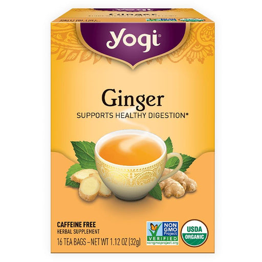 Yogi Teas Default Yogi Ginger Tea 16 Bags (1765314887724)