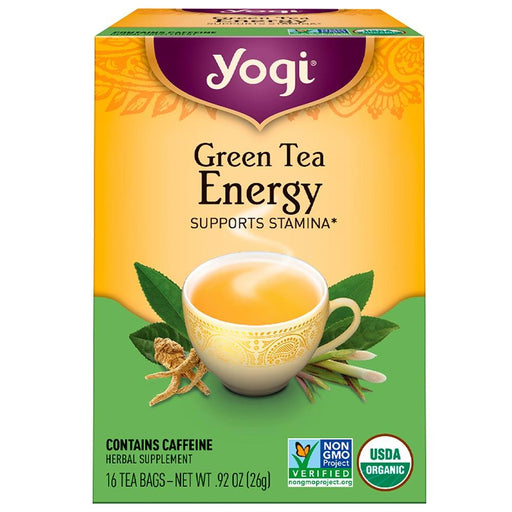 Yogi Teas Default Yogi Green Tea Energy 16 Bags (1765281267756)